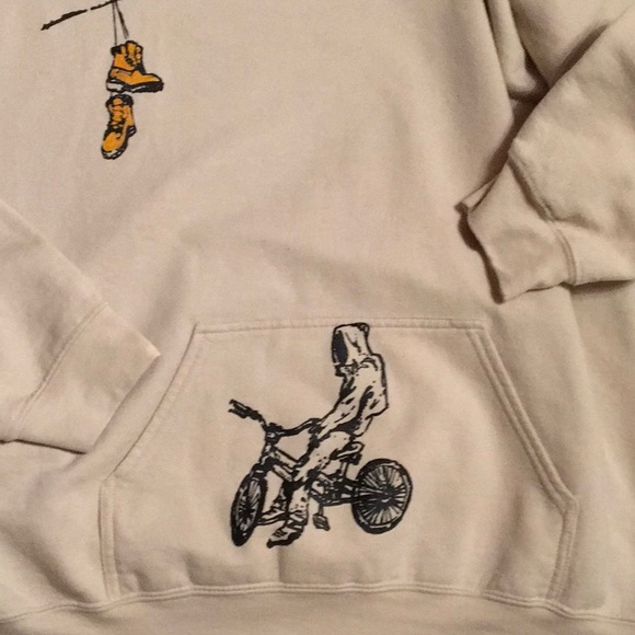 Askannyc Oversized Ride Slow Poly Cotton Hoodie sz L - Picture 5 of 14